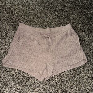 Cozy Knit Lounge Shorts